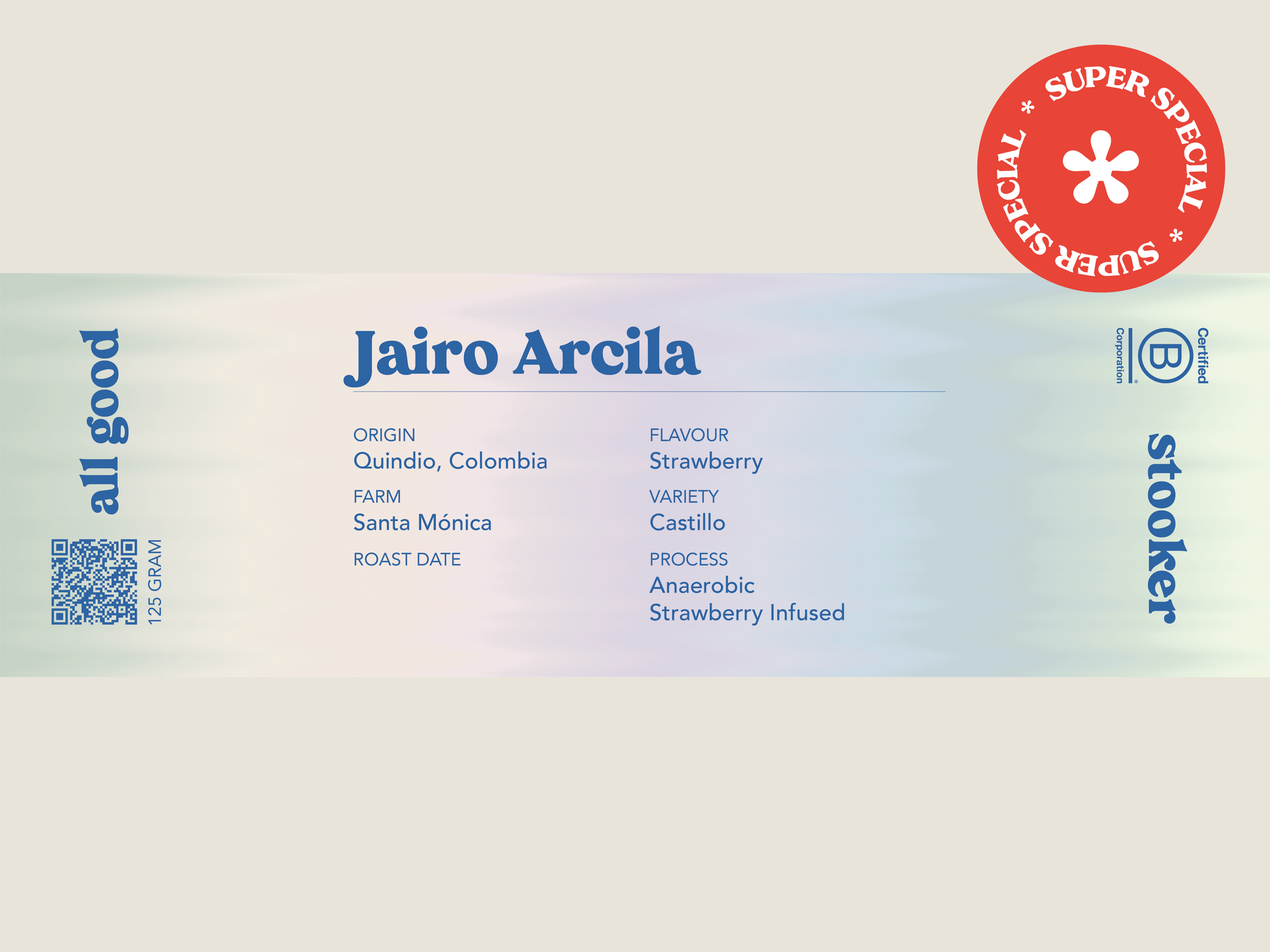 Colombia - Jairo Arcila - Strawberry