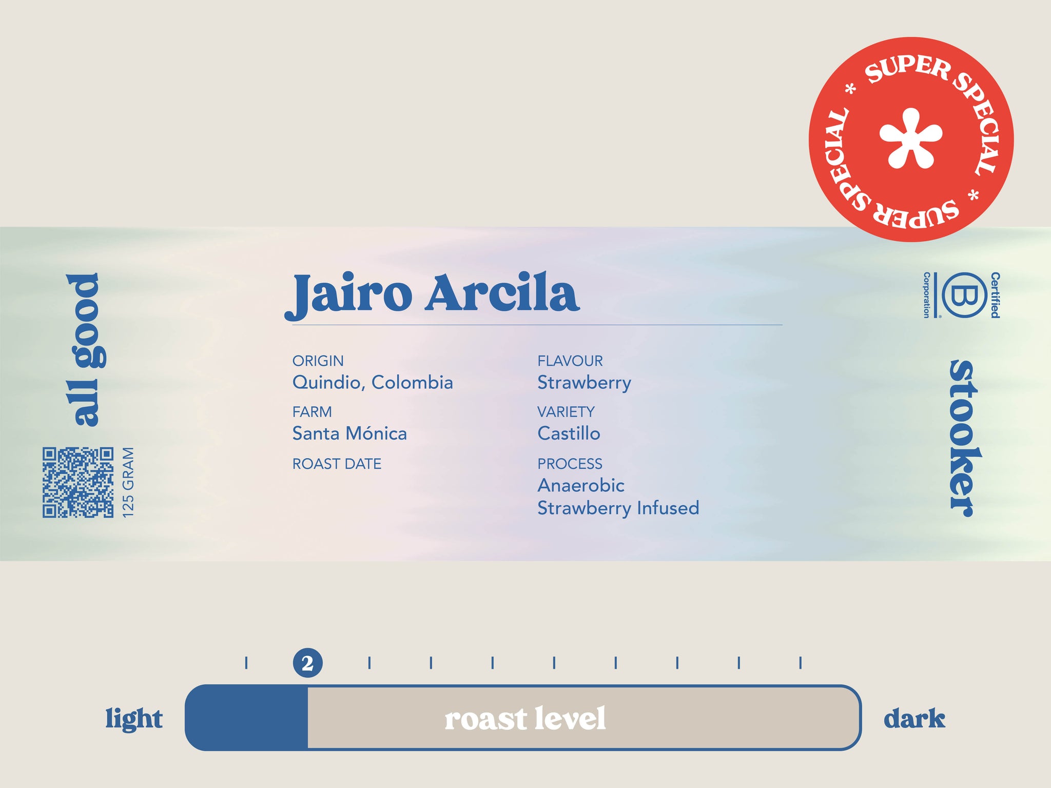 Colombia - Jairo Arcila - Strawberry
